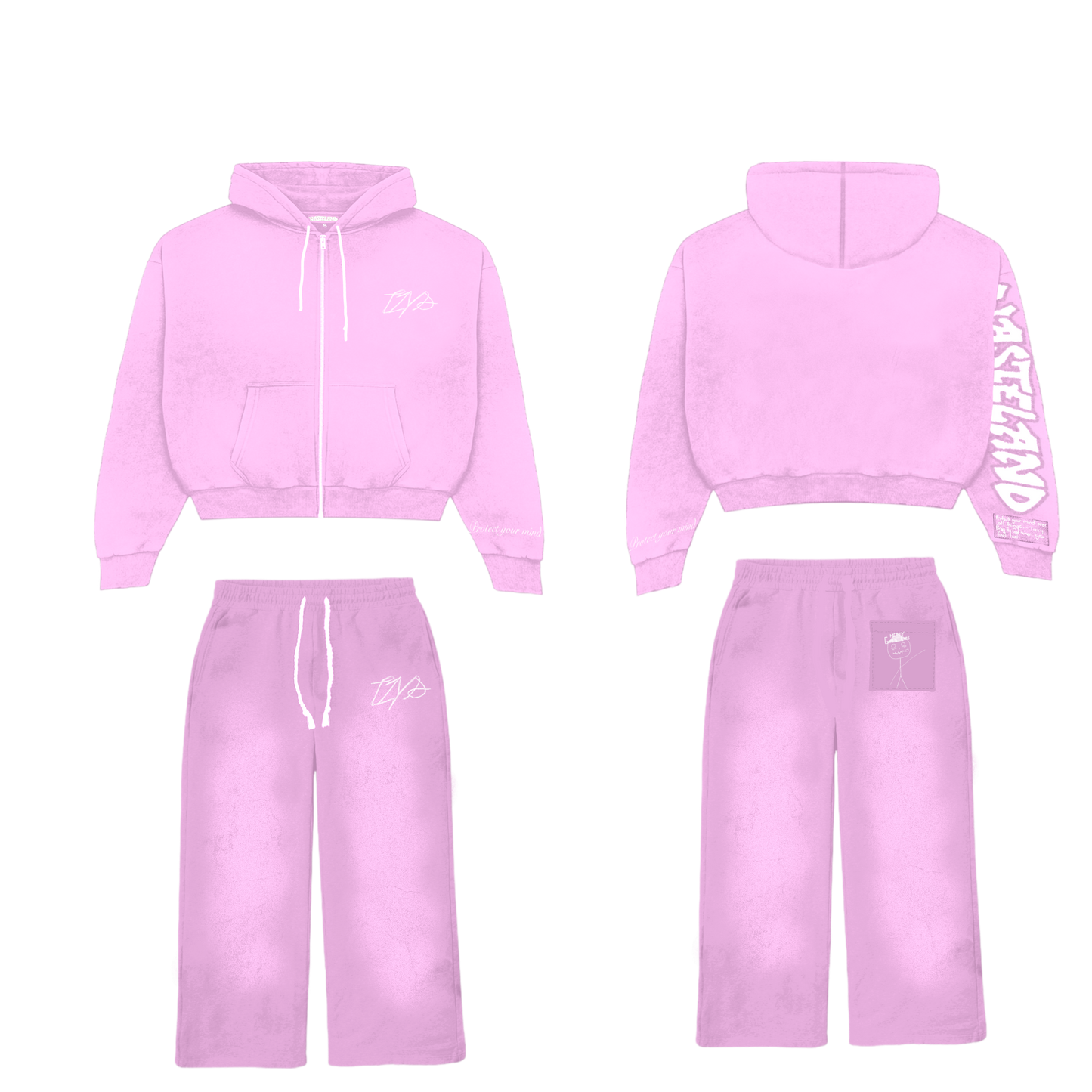 Pink WASTELAND bottoms * PRE ORDER *