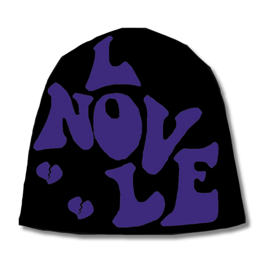 Purple NO LOVE LEFT Beanie